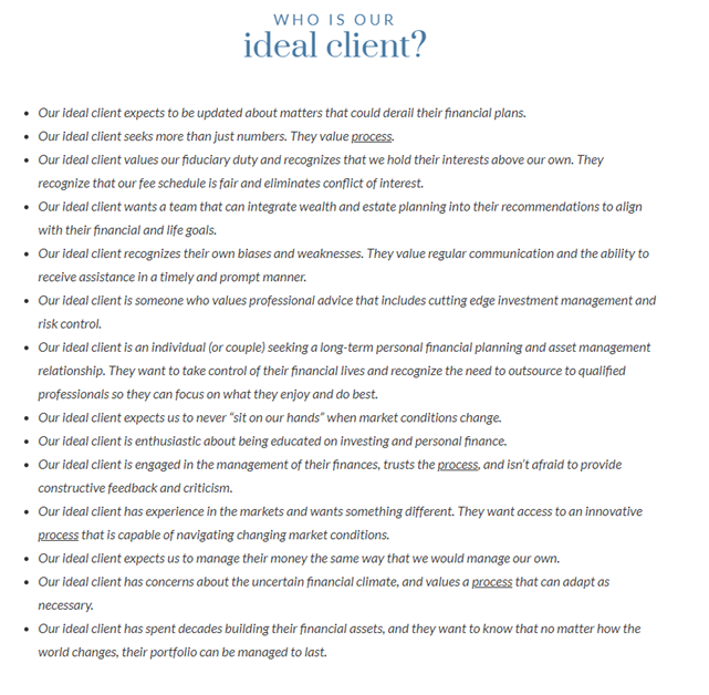 Who Is Our Ideal Client